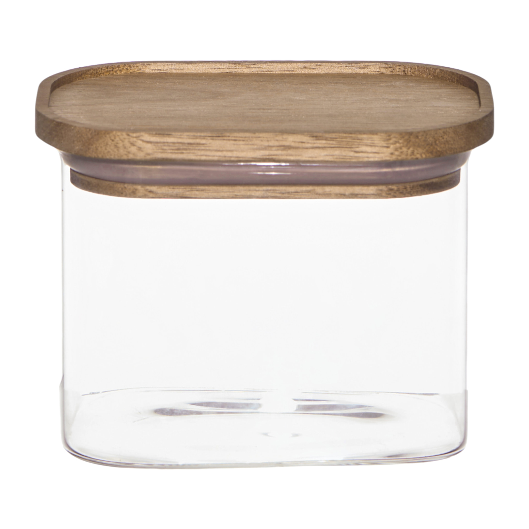 Bocal - HOME DECO FACTORY - HERITAGE - Borosilicate - Empilable - Transparent et marron