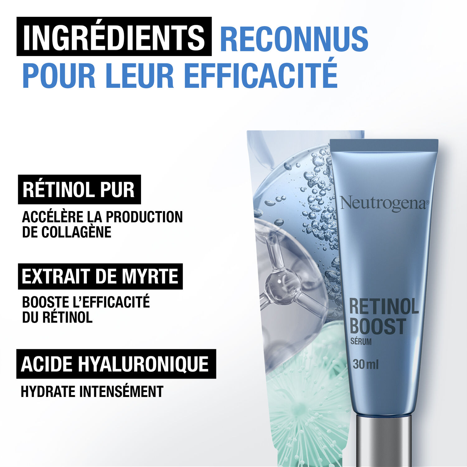 Retinol Boost - Sérum Visage Anti-Rides Anti-Âge 30ml