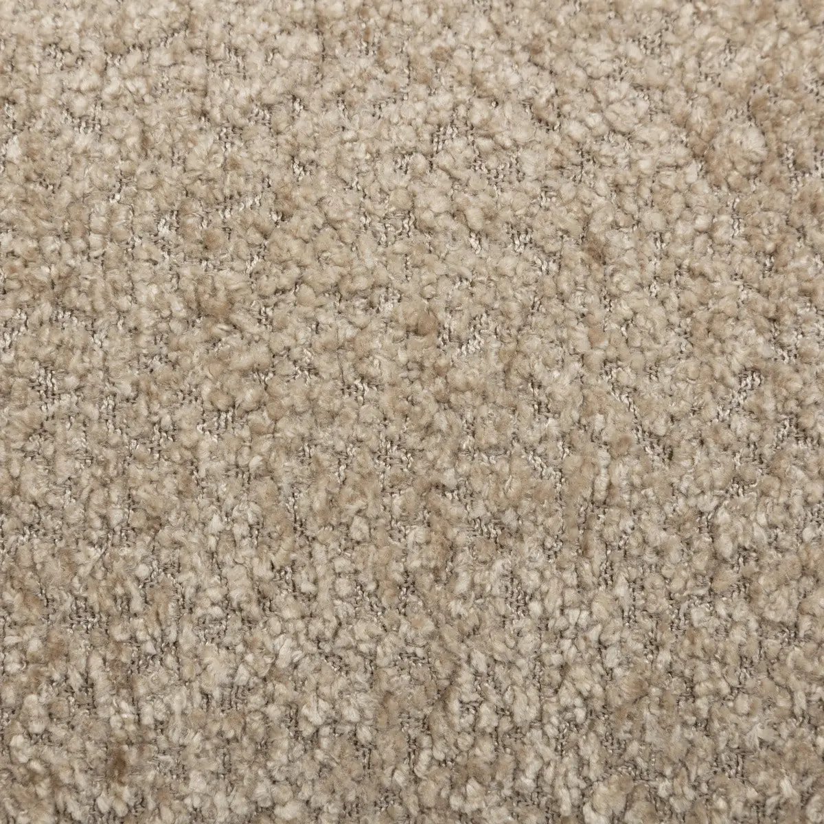 Coussin bouclette Soana beige lin 30x50cm