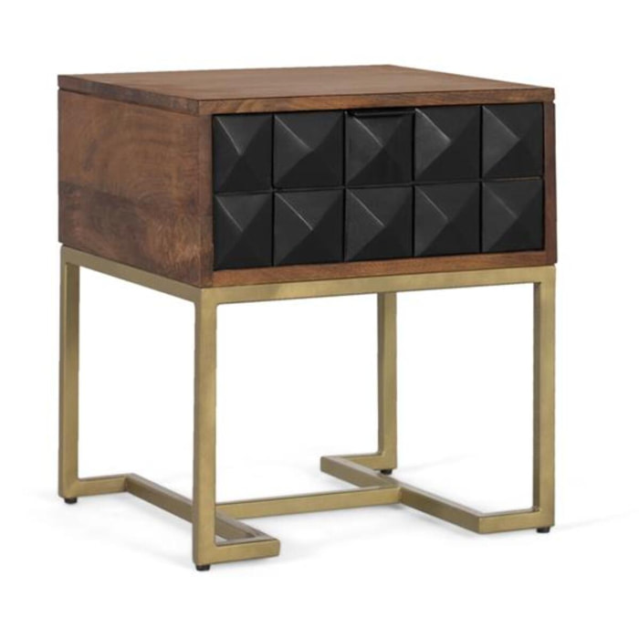 TABLE DE CHEVET - BANC DE PIED DE LIT 50x45x40