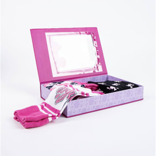 Pack de 3 calcetines barbie