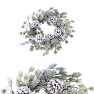 Corona natalizia - Pezzi 1 - 46xH12x46cm - Bianchi Dino SpA