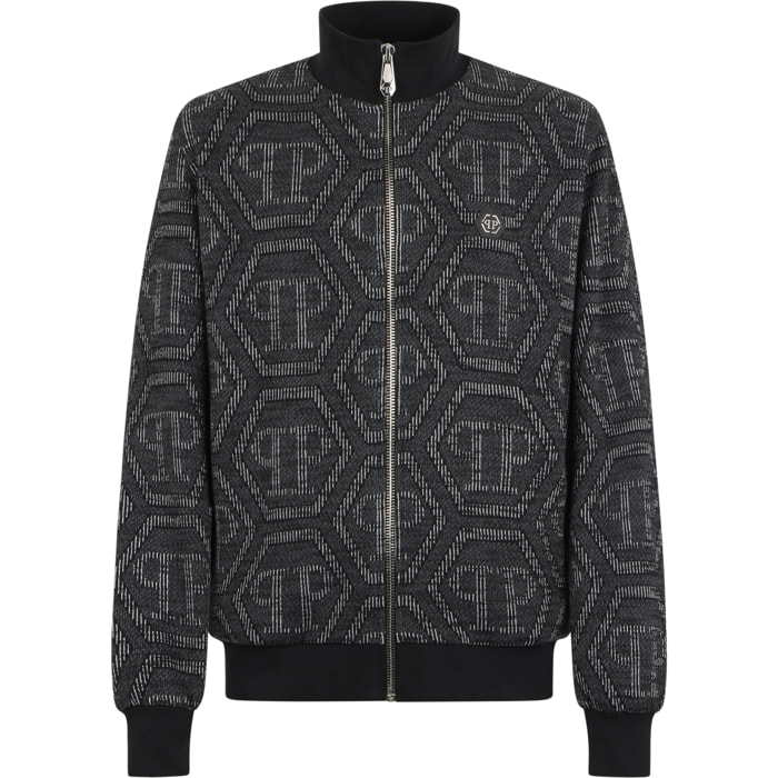 PHILIPP PLEIN Jacquard Tracksuit Jacket Monogram