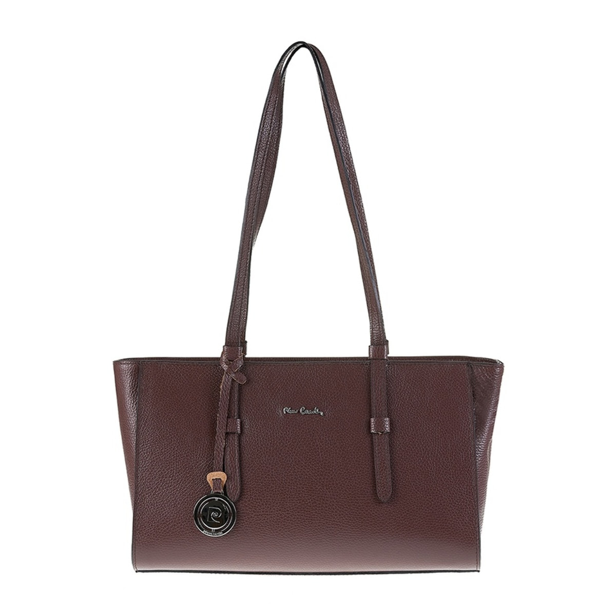 Borsa a mano da donna Made in Italy - Modello Valeria Nova - 100% pelle - 42.0 x 21.5 x 12.5 cm