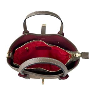 Bolso de mano Cheval Firenze Gallipoli Mini F/W Gris Pardo