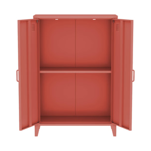Commode/armoire métal 2 portes (lot de 2) SOHO