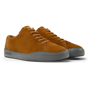 Zapatillas - CAMPER Peu Touring - Marron - Piel de ante