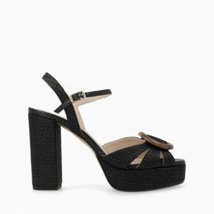 SANDALIAS NEGRAS PAPU