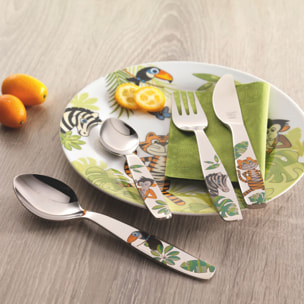 4-pcs, Couverts pour enfants, Argent