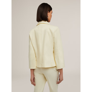 Motivi - Chaqueta de traje cruzada - Amarillo