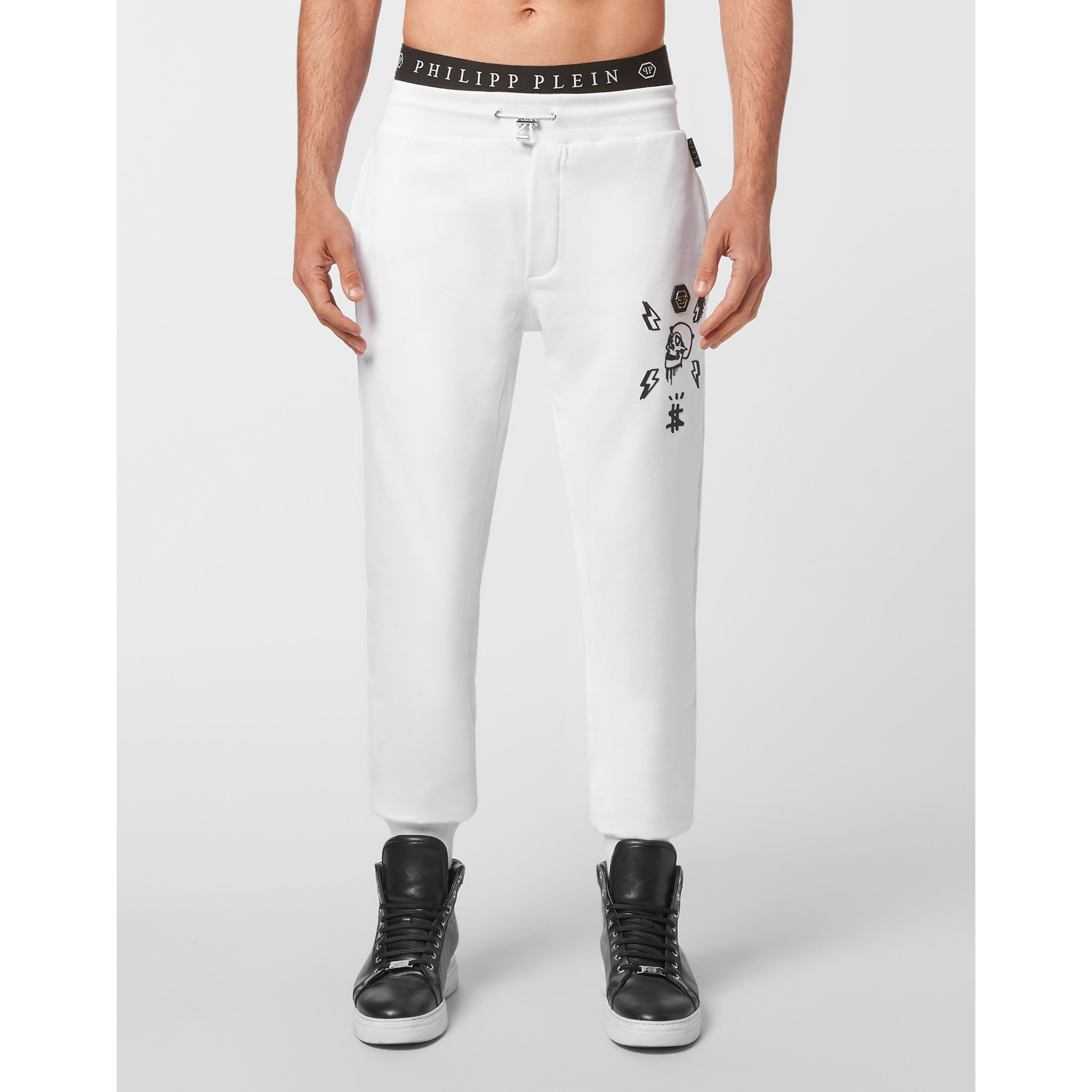 PHILIPP PLEIN Sweatpants HEXAGON