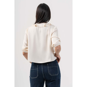 Kocca - Blusa con ruches Donna