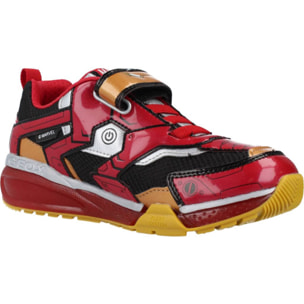 Zapatillas Niño de la marca GEOX  modelo J BAYONYC BOY C ROJO