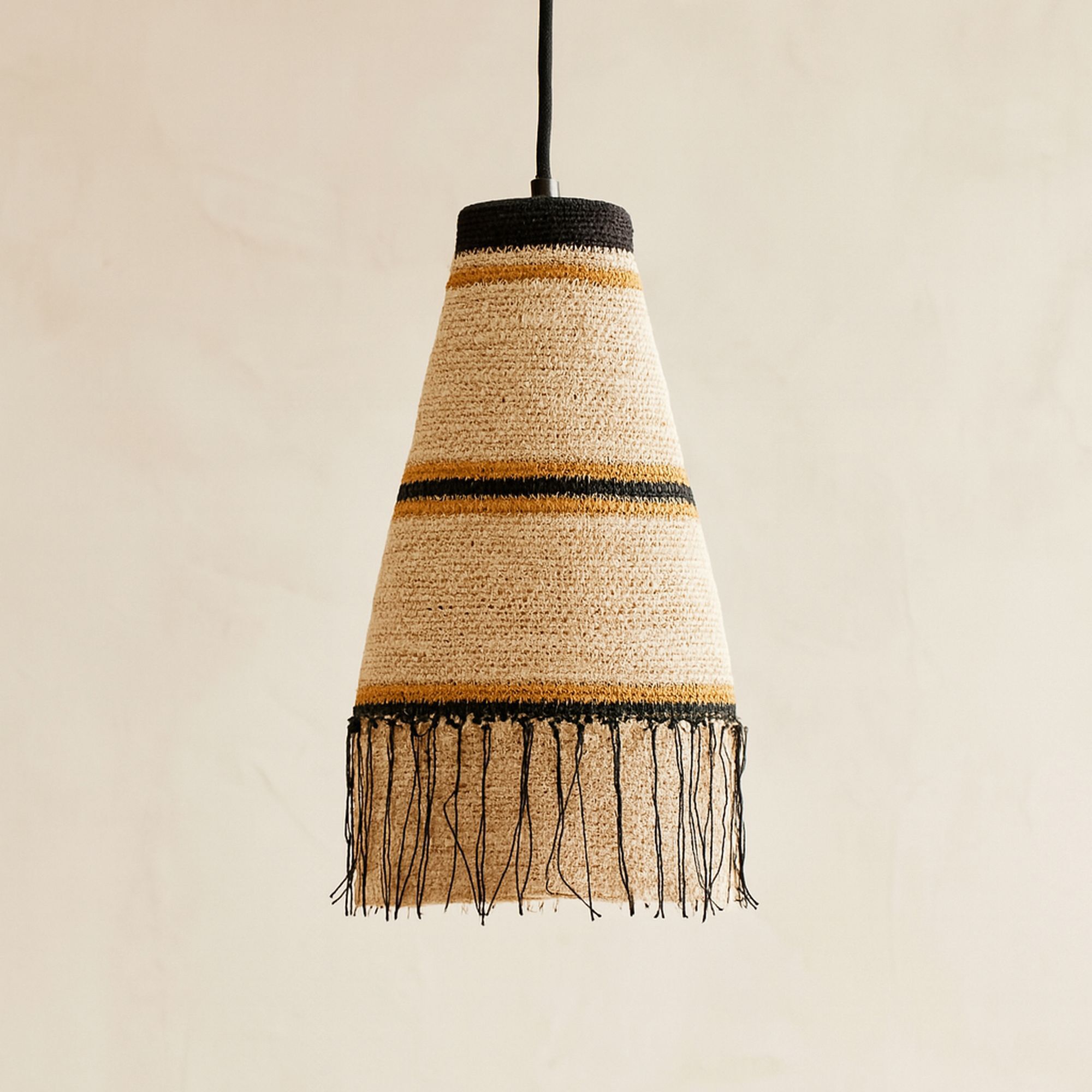 Suspension en jonc de mer  TOBAGO