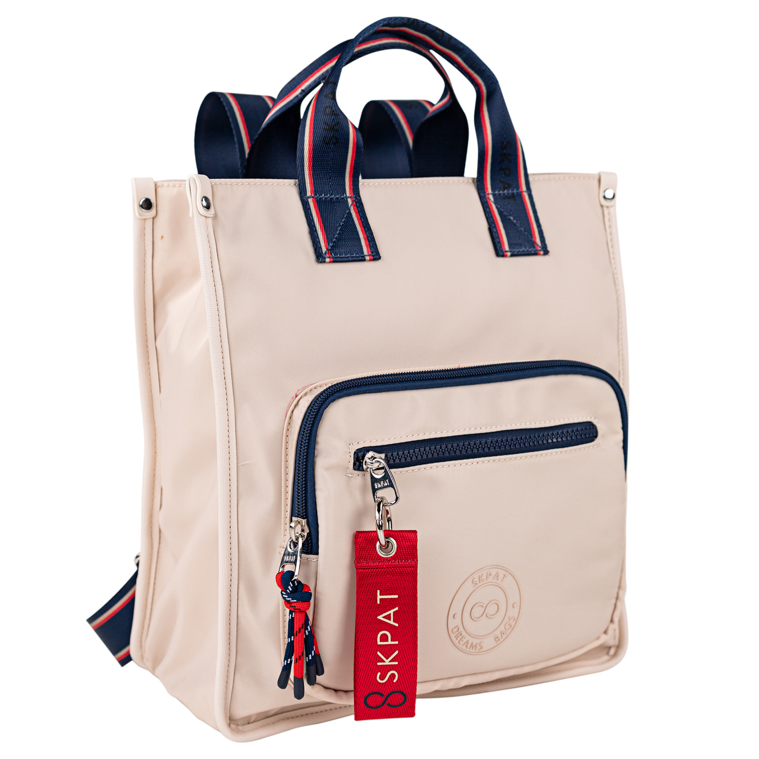 Bolso Mochila Mujer Skpat Moselle Beige
