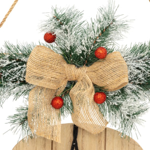 SUSP LUGE BOIS PATINS H50