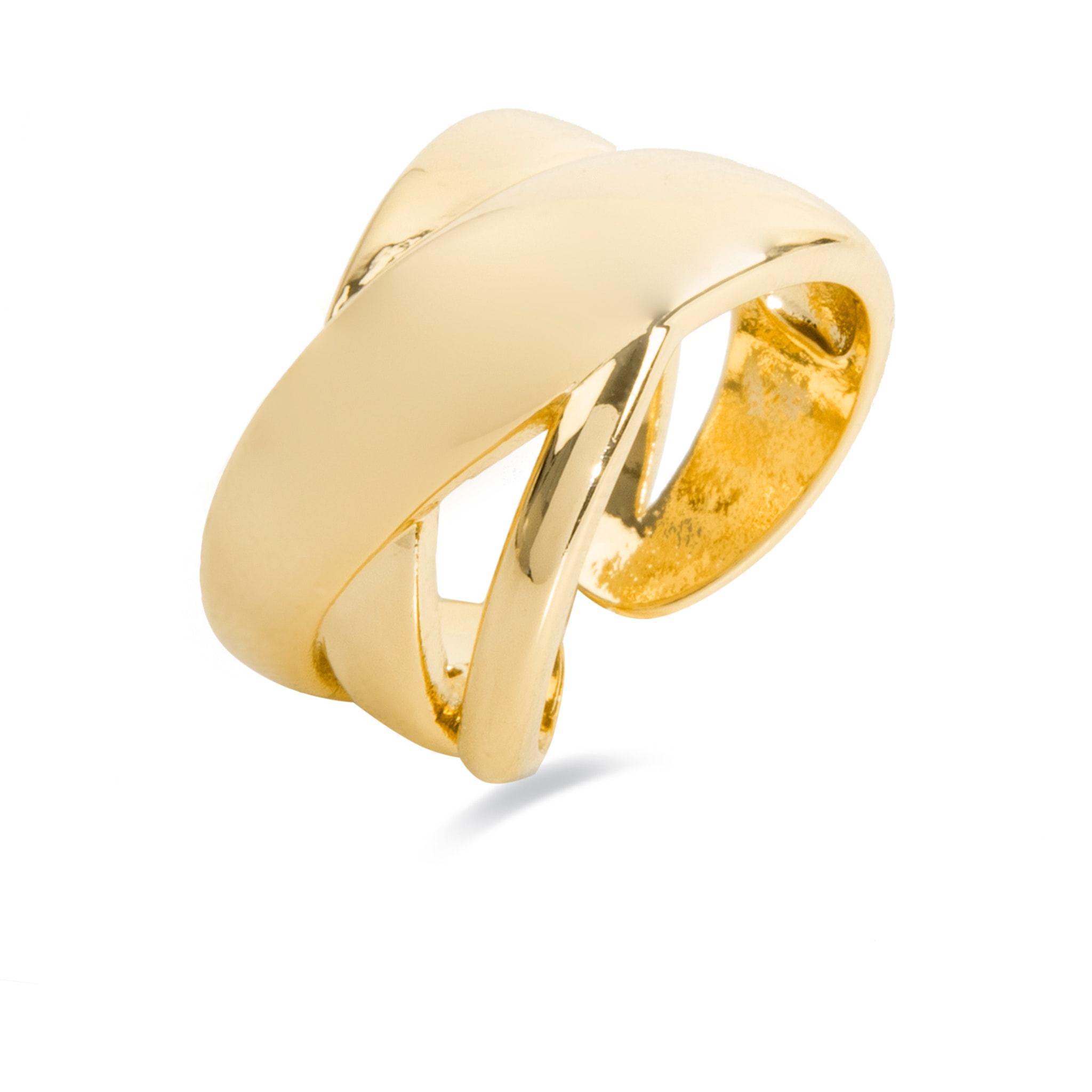 Anillo LUX BY LUX acabado oro amarillo 18k