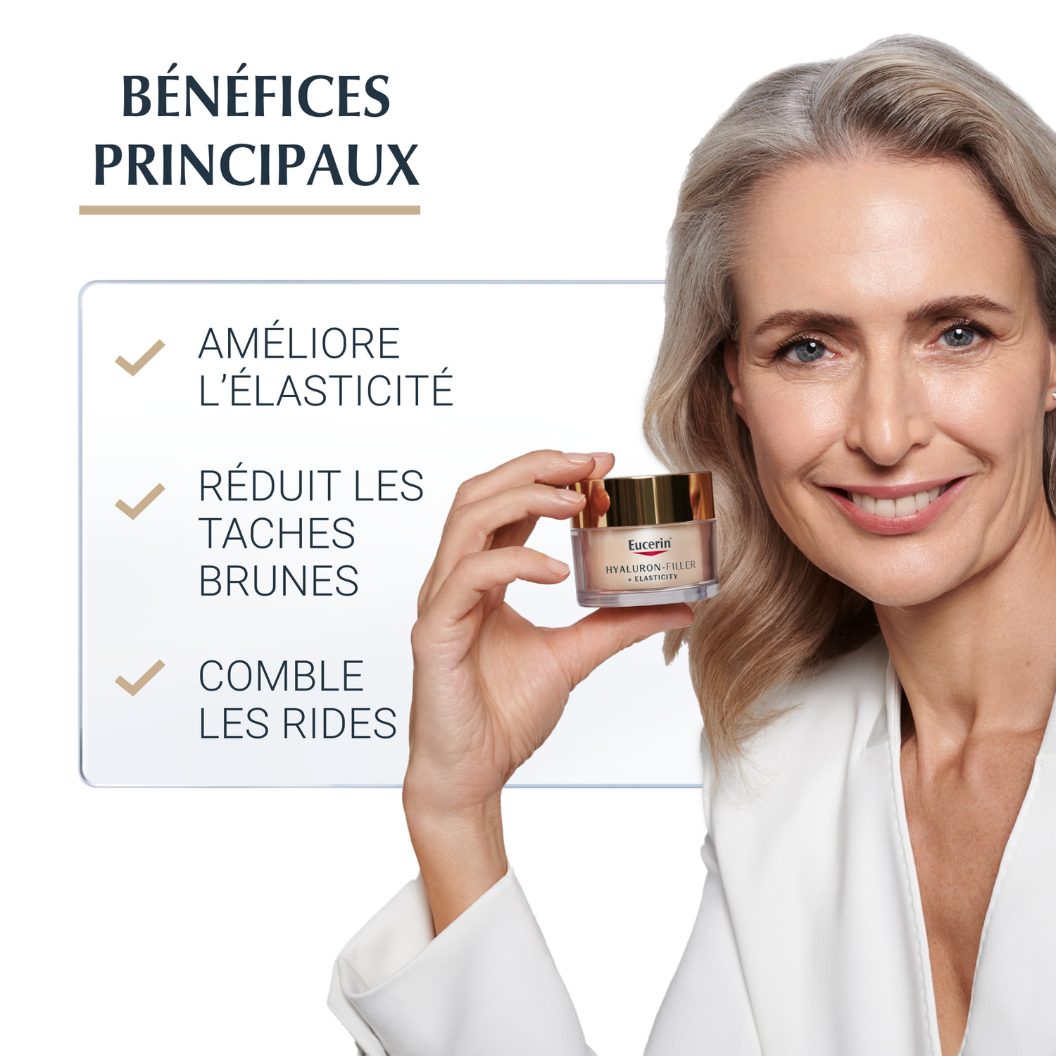 Hyaluron-Filler + Elasticity SPF30 - Soin de Jour Anti-Age 50 ml