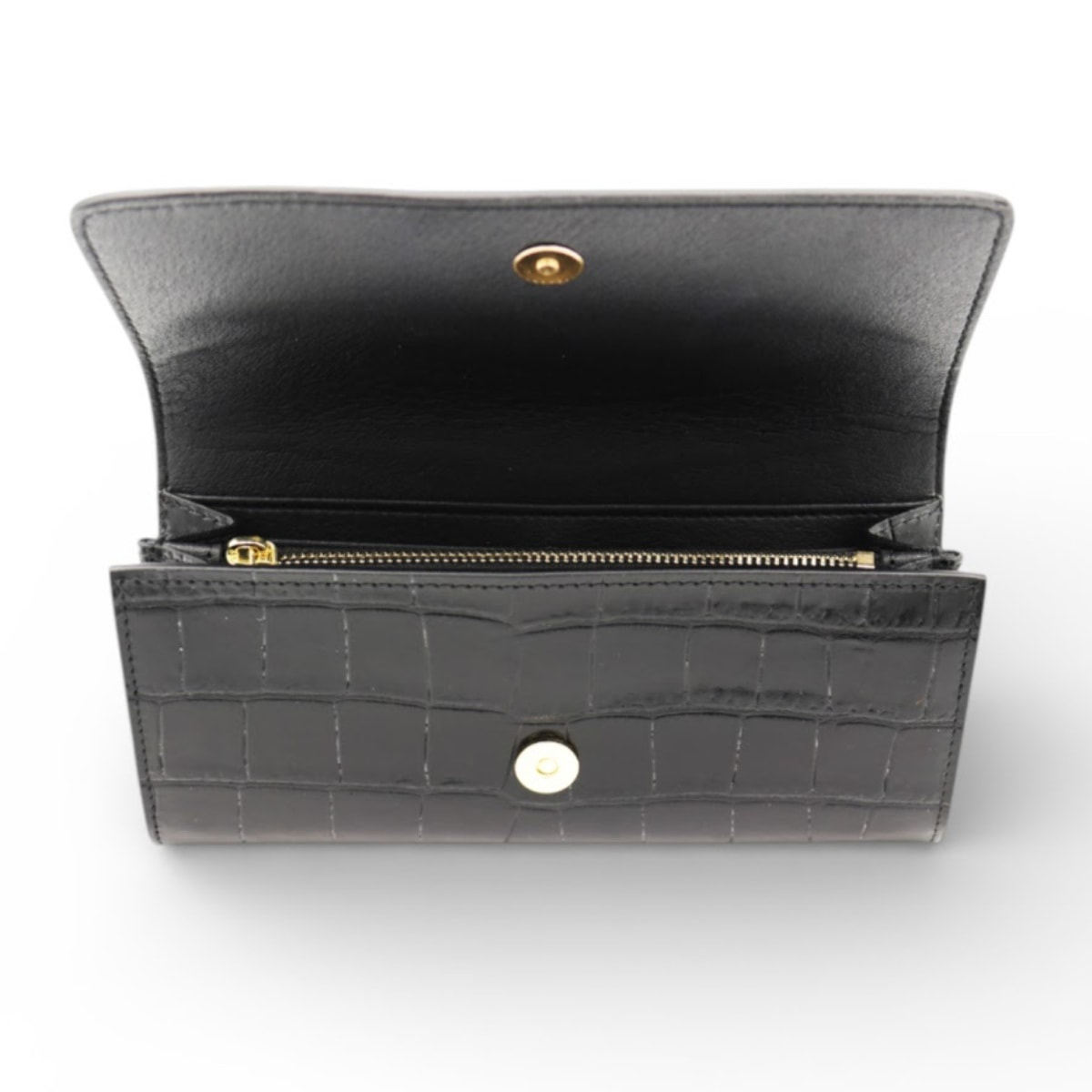 Cartera Cheval Firenze Cosmo Croc Negro