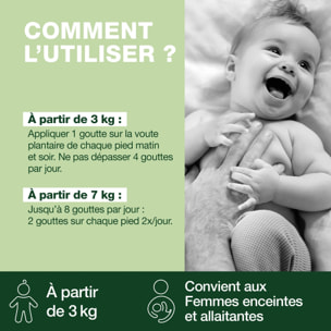 Pranarom - Solution défenses naturelles pour bébé - Bio - 10 ml