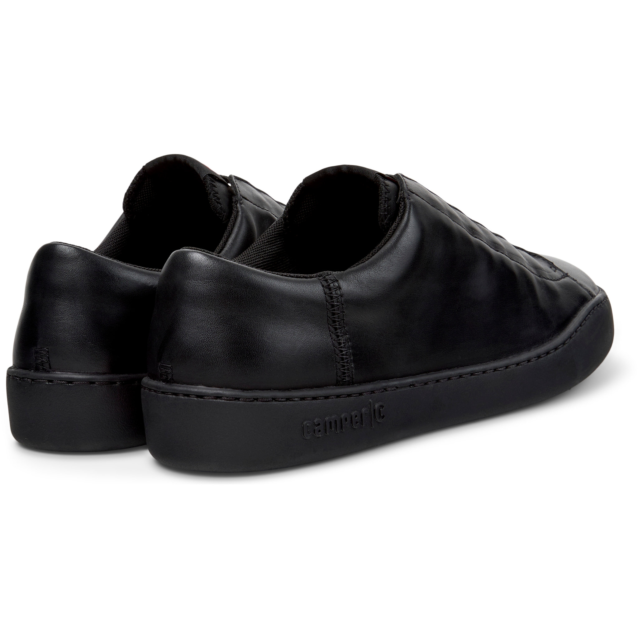 Sneakers - CAMPER Peu Touring - Nero - Pelle liscia