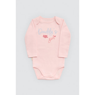 Confezione da 2 body a maniche lunghe per neonato Mama's and Daddy's Girl