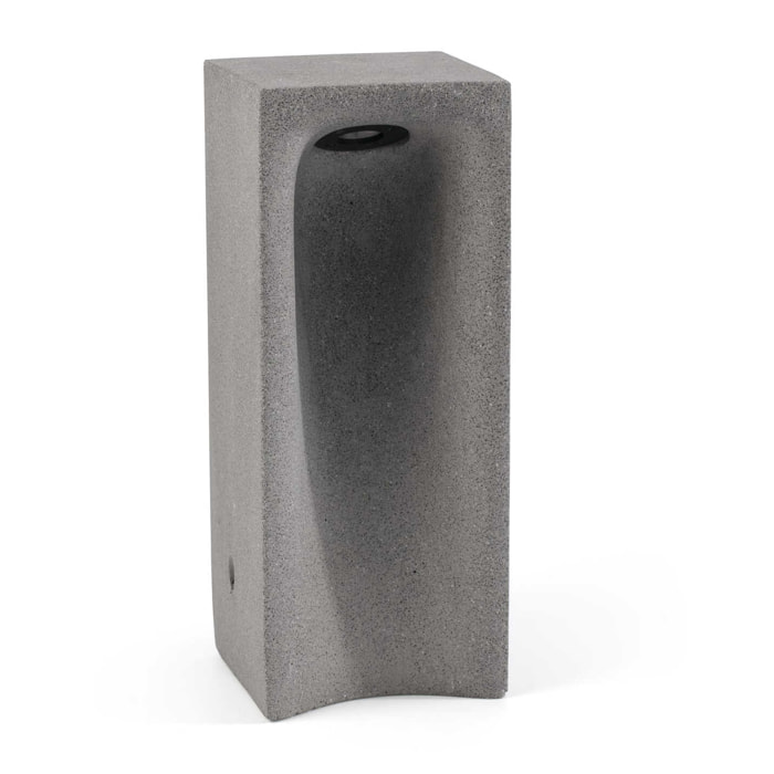 GROT 400 Lampada paletti muro grigio 3000K