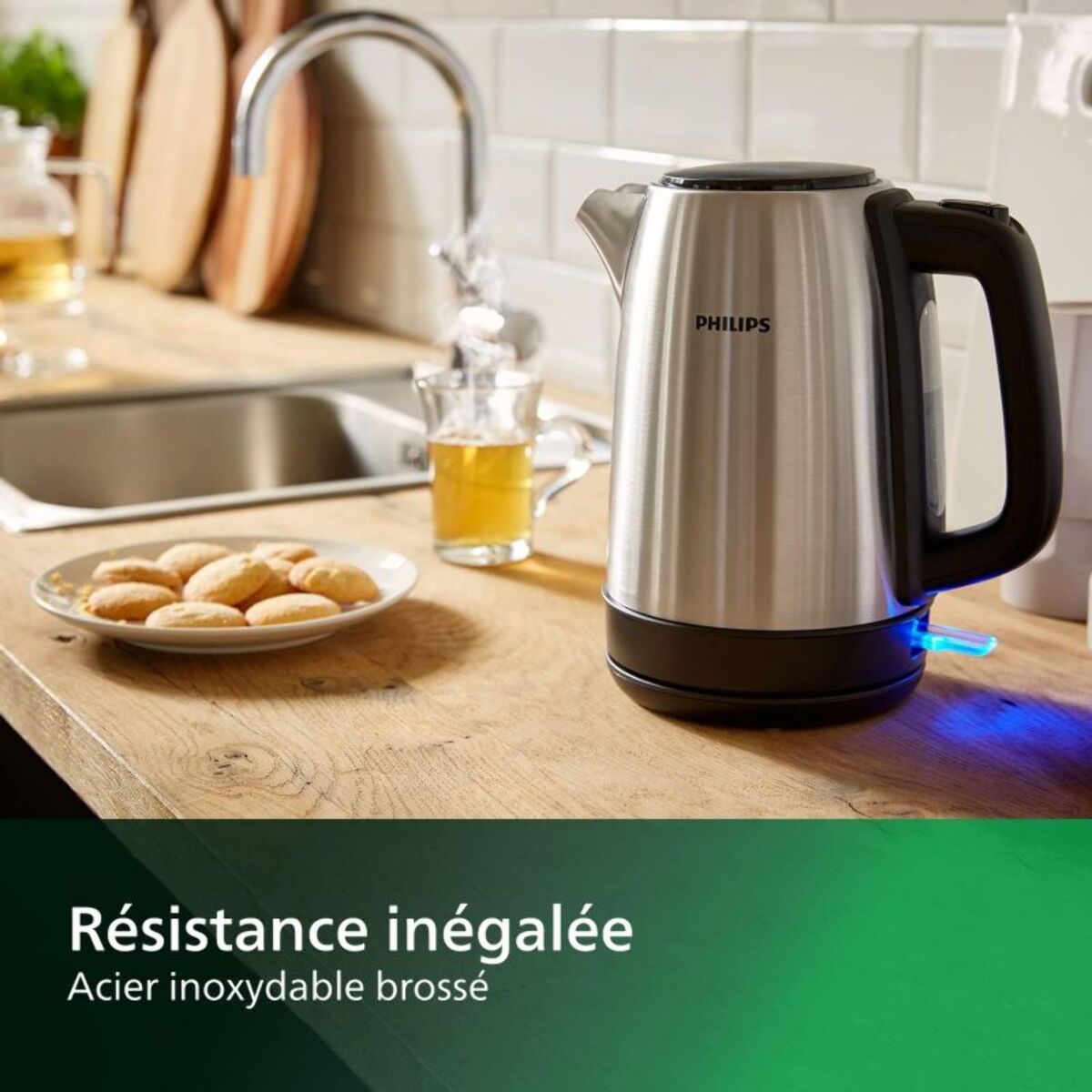 Bouilloire PHILIPS HD9350/90 Bouilloire électrique Métal 1.7L, 2200W