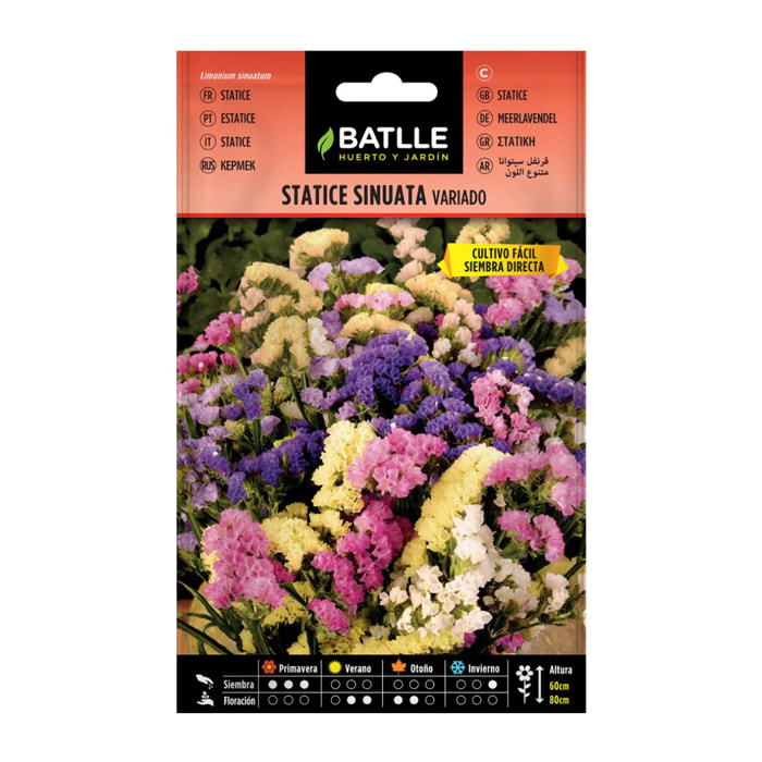 Semillas de Statice sinuata variado Batlle