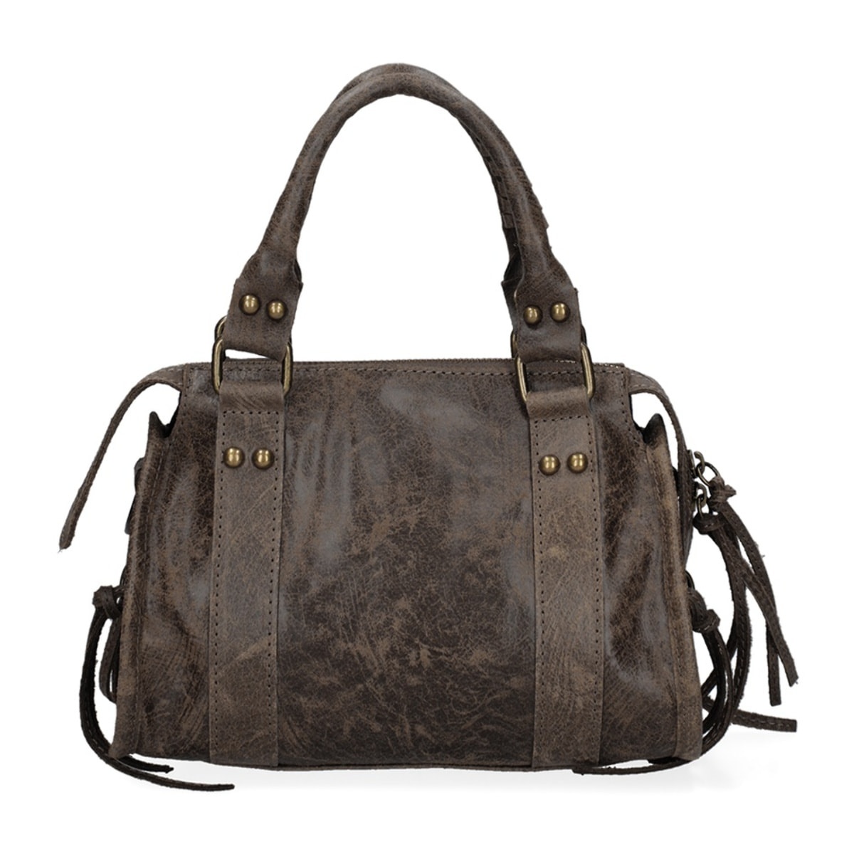 Borsa a spalla da donna - Modello Erisia - Vera pelle - 25.0 x 15.0 x 10.0 cm