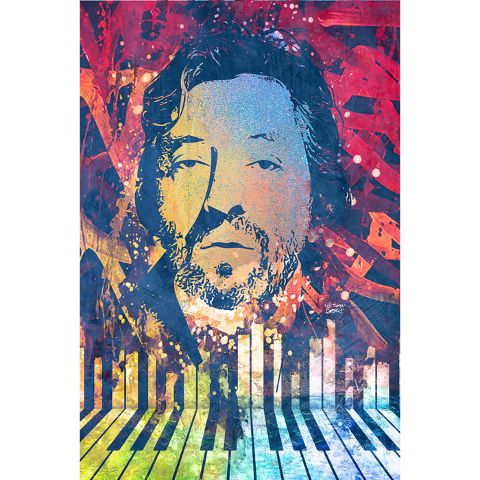 Tableau gainsbourg touch  Tableau alu Dibond