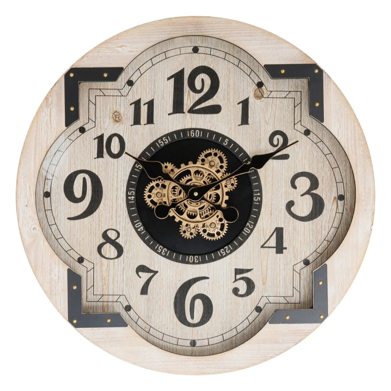 Horloge Mckenzie beige D63cm