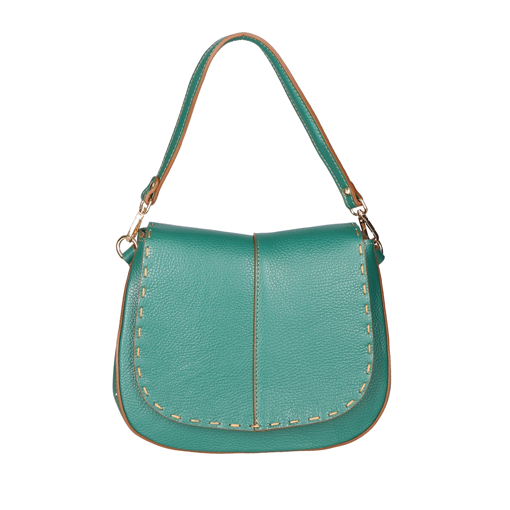 Borsa a spalla da Donna Winona in Vera Pelle Made in Italy 26x20x13 cm