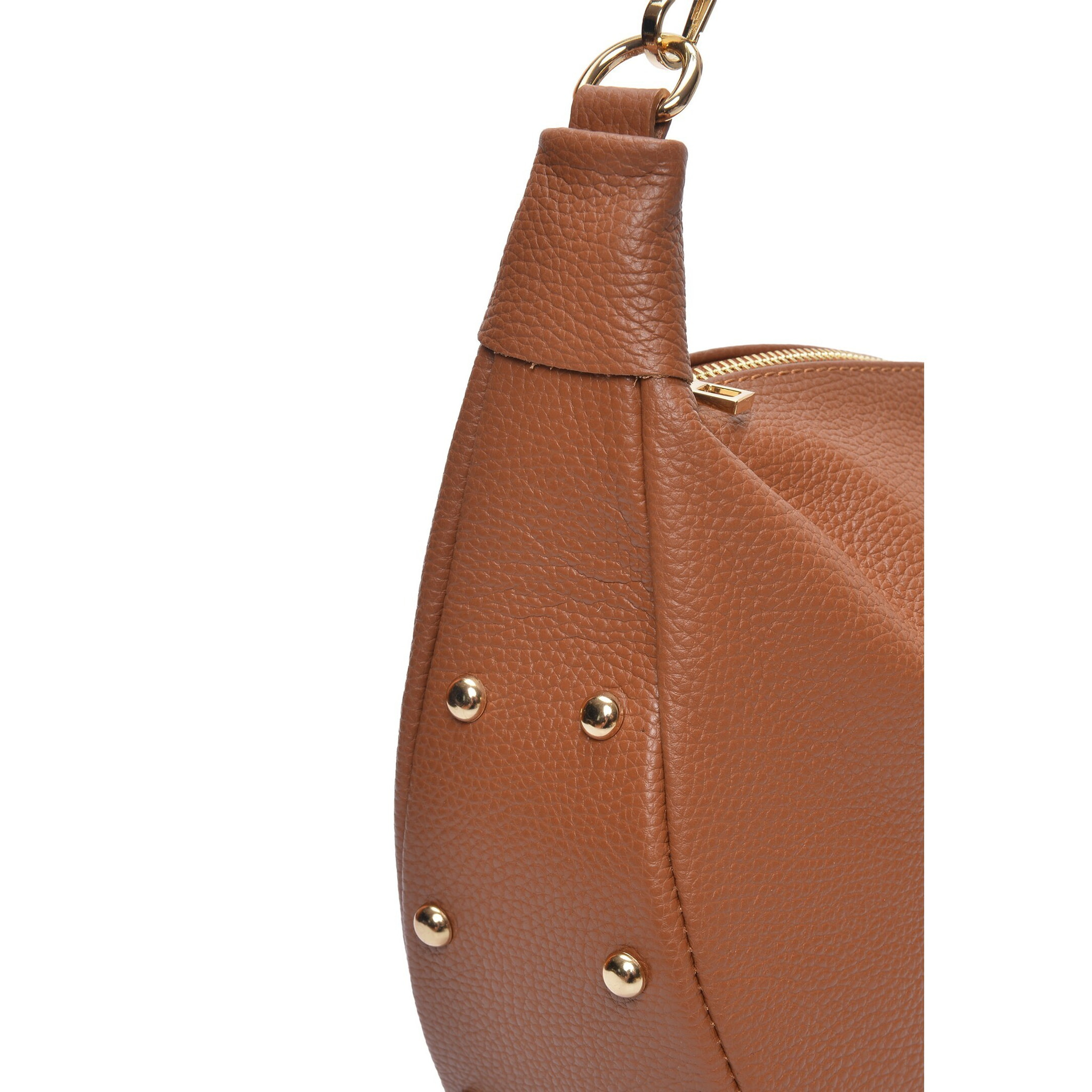 Borsa a tracolla Anna Luchini Cammello