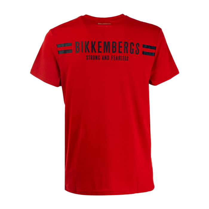 BIKKEMBERGS t-shirt uomo goji berry