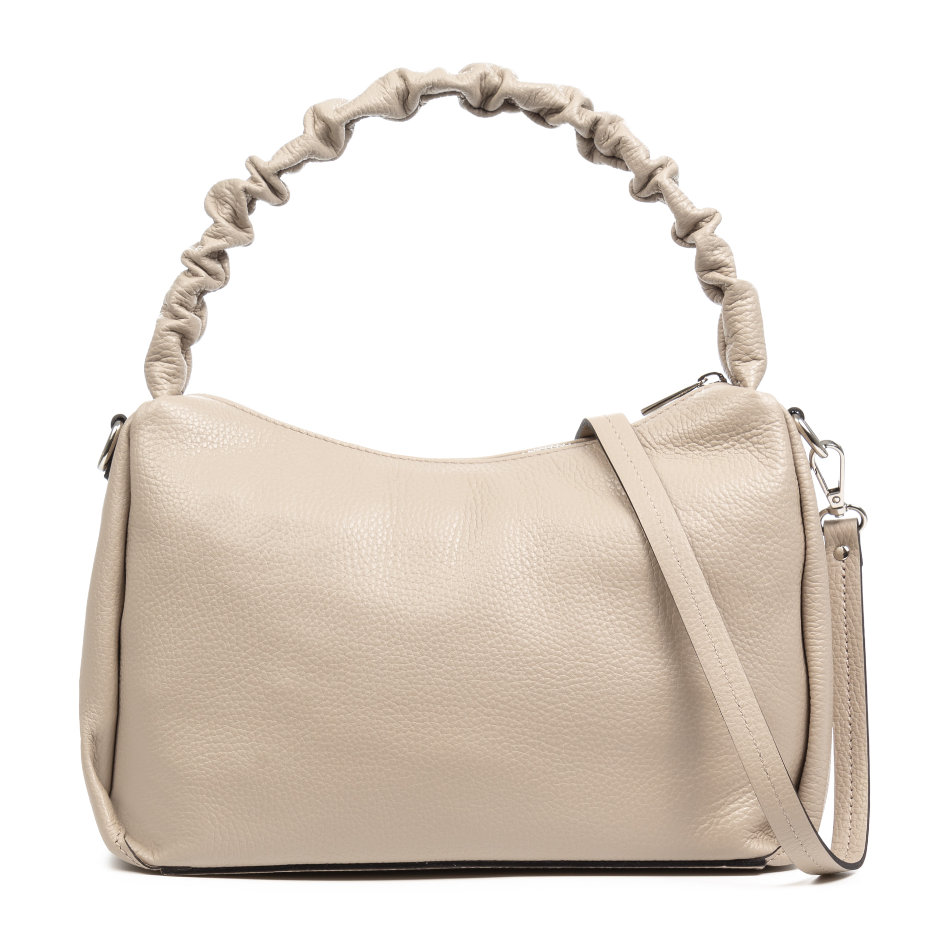 Amatrice bolso de hombro mujer. Piel auténtica Dollaro.