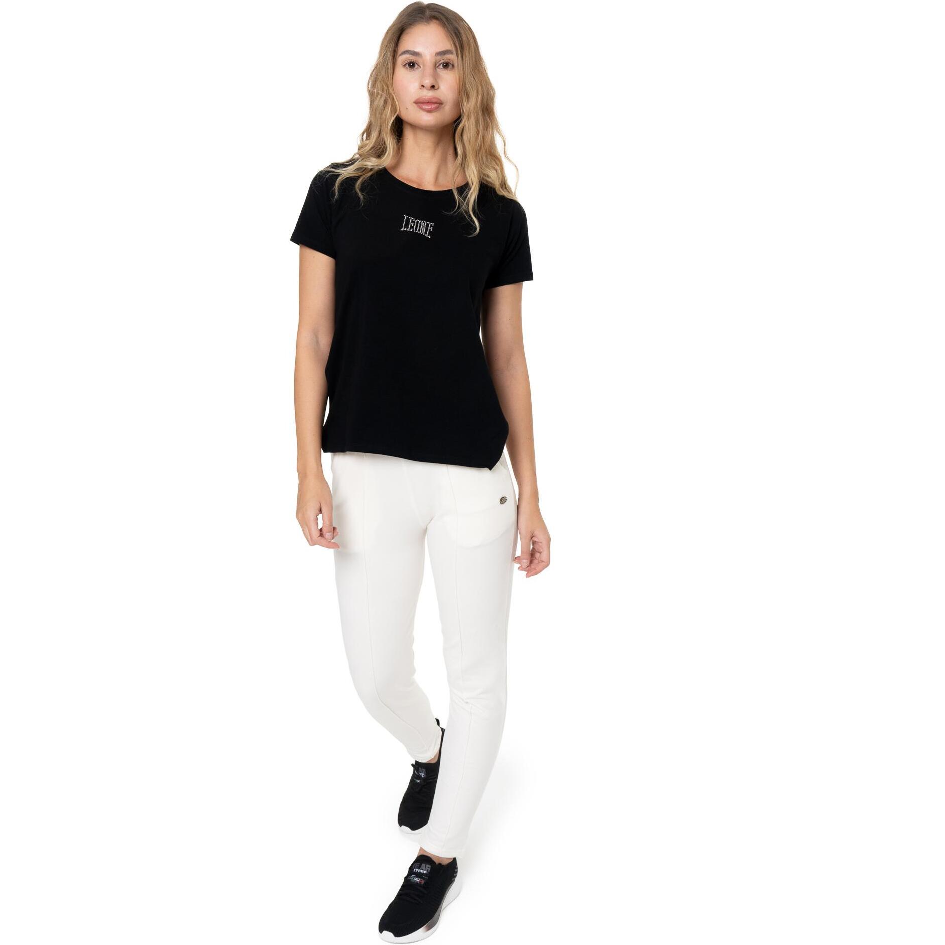 Pantalone invernale donna fondo dritto con pieghe Leone 1947 Never Without
