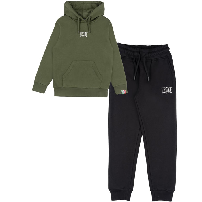 Tuta invernale da bambino con cappuccio pull on Leone 1947 Vintage