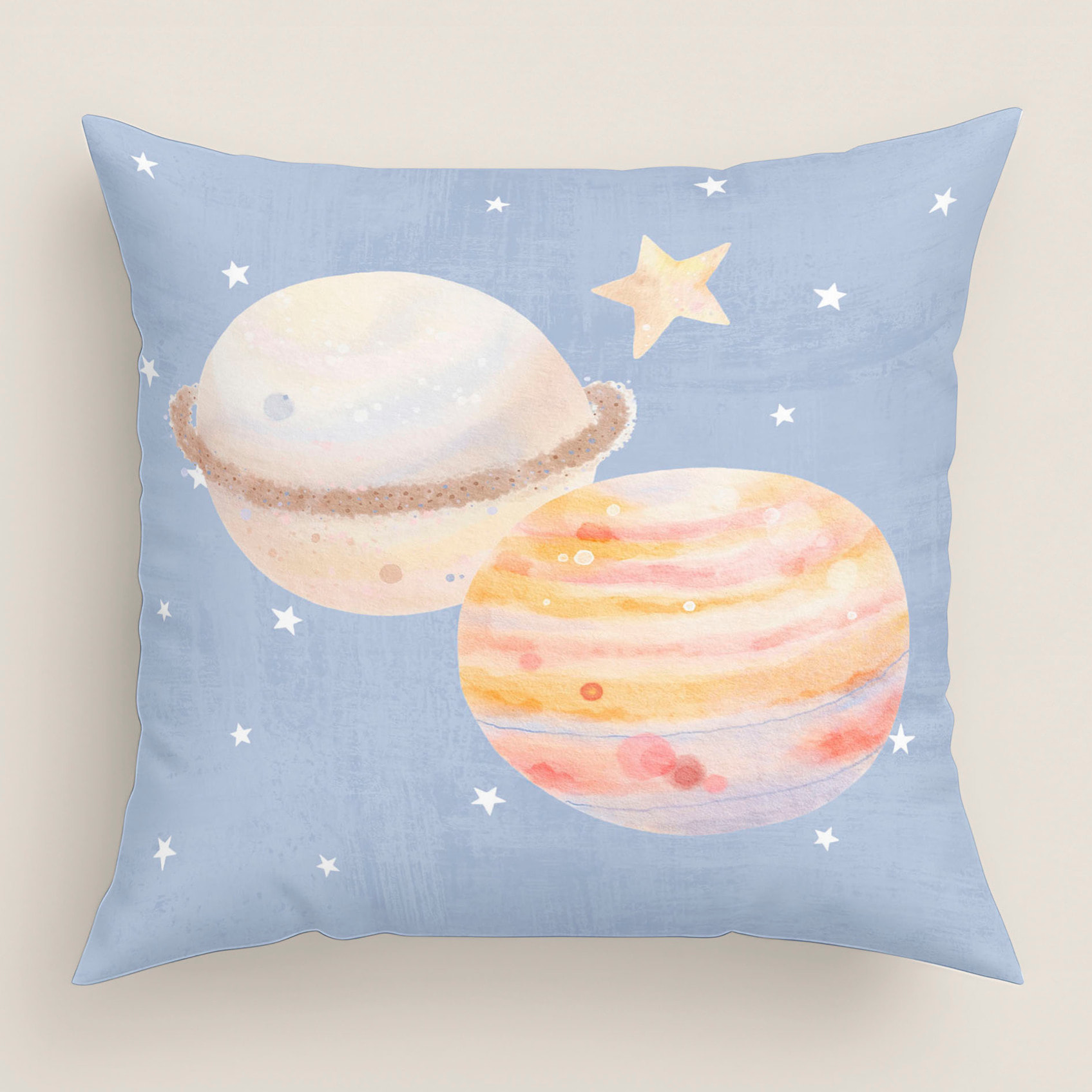 Cool Kids - Funda de Cojín Estampado - Con Cremallera - Sin relleno - 100% Algodón - Astro