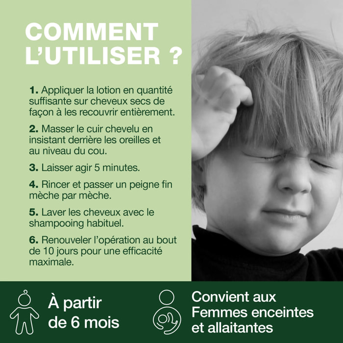 Pranarom - Lotion traitante FLASH anti-poux et lentes - 100 ml