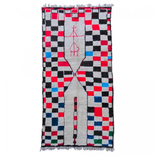 Authentique tapis berbère fait main en laine FURO