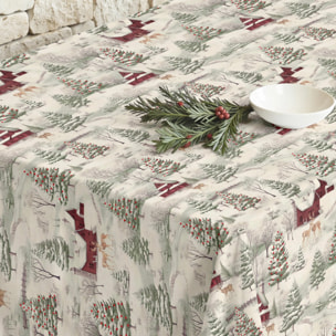 Nappe anti-taches Christmas deer 1225