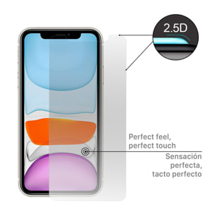 Proteggi schermo in vetro temperato per iPhone 11 Pro.