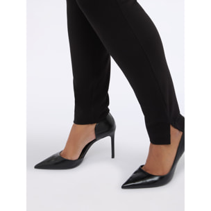 Fiorella Rubino - Leggings in punto Milano - Nero