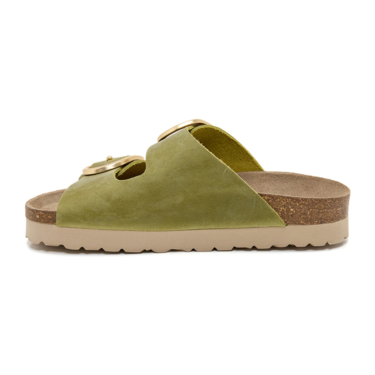 SANDALO CON ZEPPA BILLOWY VERDE