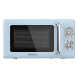 Cecotec Micro-ondes de 20 L avec grill ProClean 3110 Retro Blue