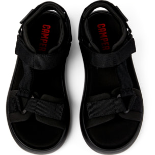Sandalias - CAMPER Pelotas Flota - Negro - Textil técnico (poliéster reciclado)
