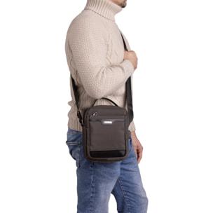 Borsa a tracolla  da uomo Textile Polyester 25x20x8 cm
