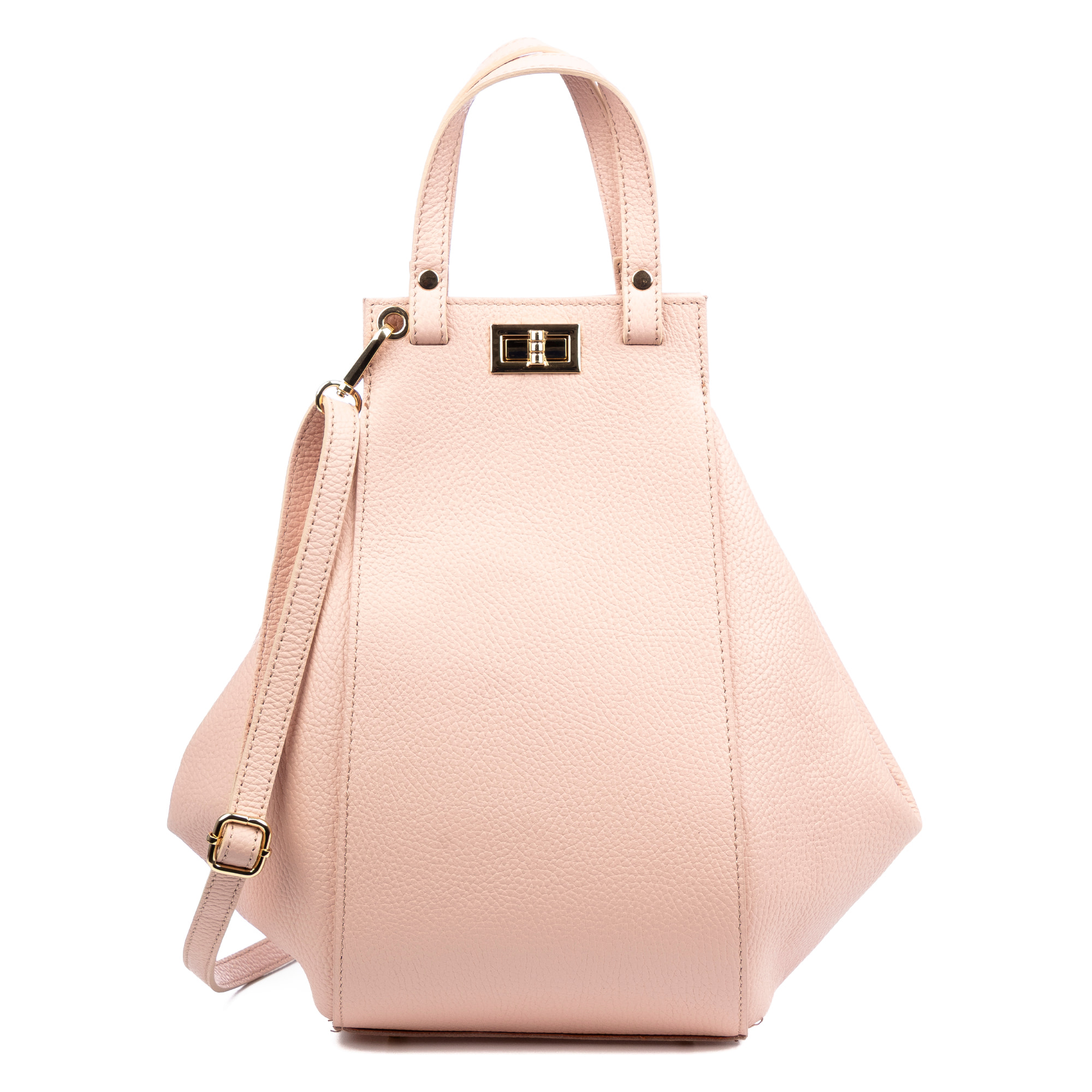 Giusta Borsa a spalla Donna. Pelle autentica Dollaro.