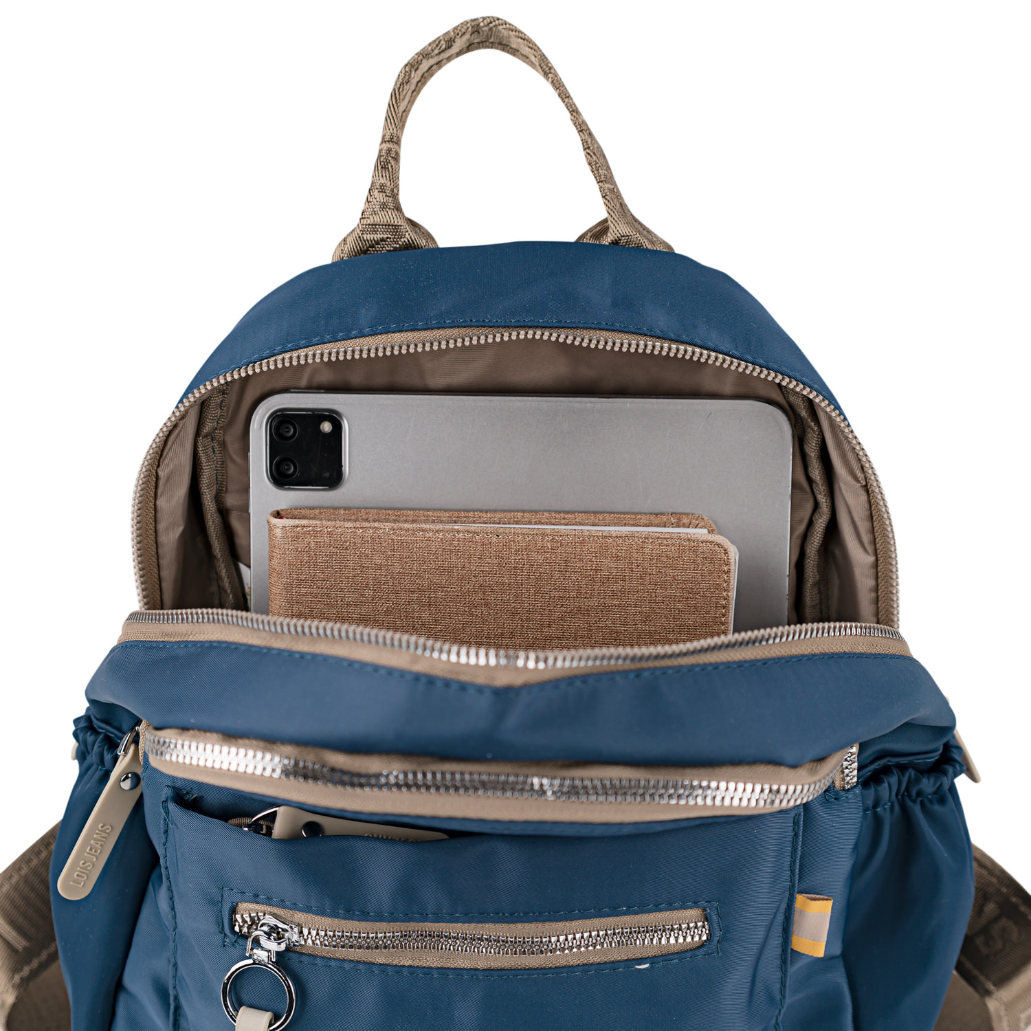 Bolso Mochila Mujer Lois Aylmer Azul